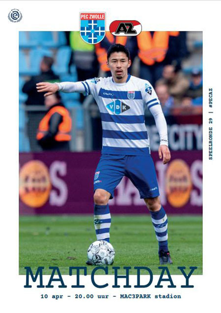 AZ Programma 10-apr-2022 PEC Zwolle uit